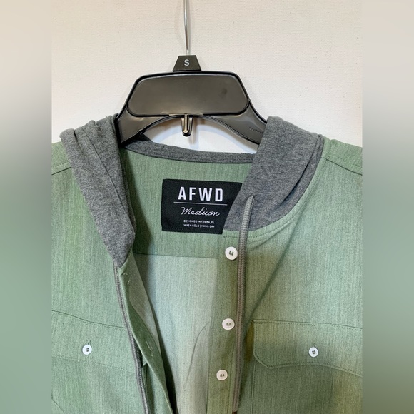 Hooded Chambray Jacket (Lightweight) - Picture 2 of 8